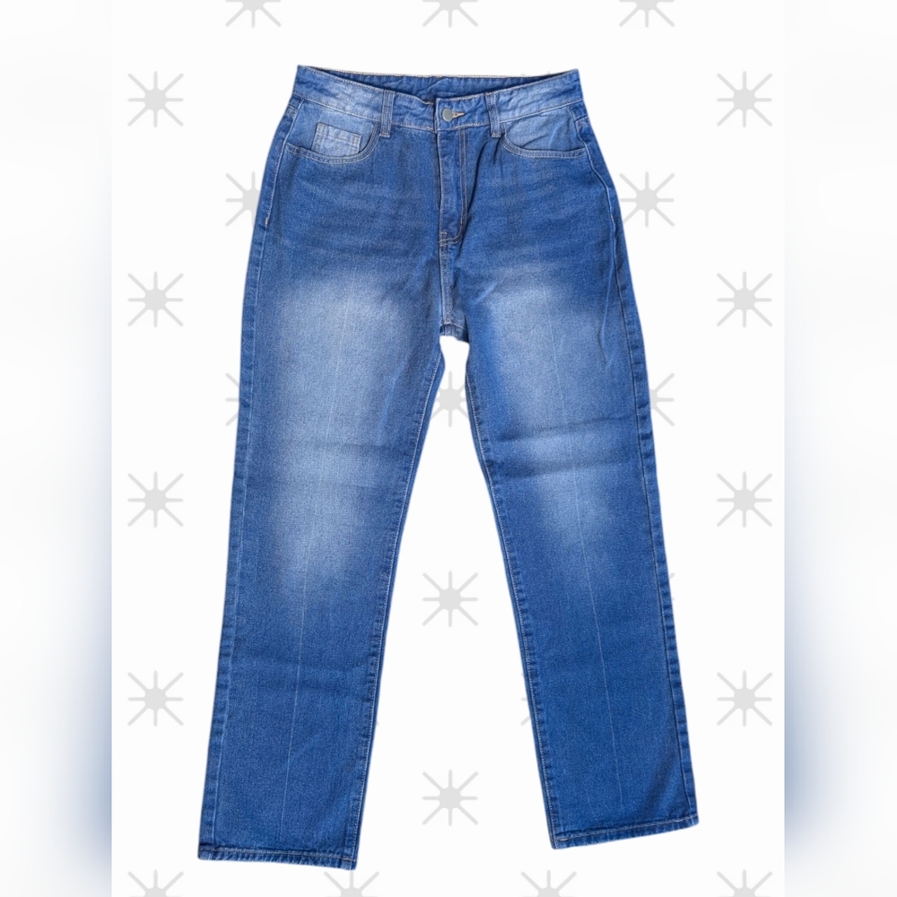 Noracora Classic Blue Straight Leg Women's Jeans